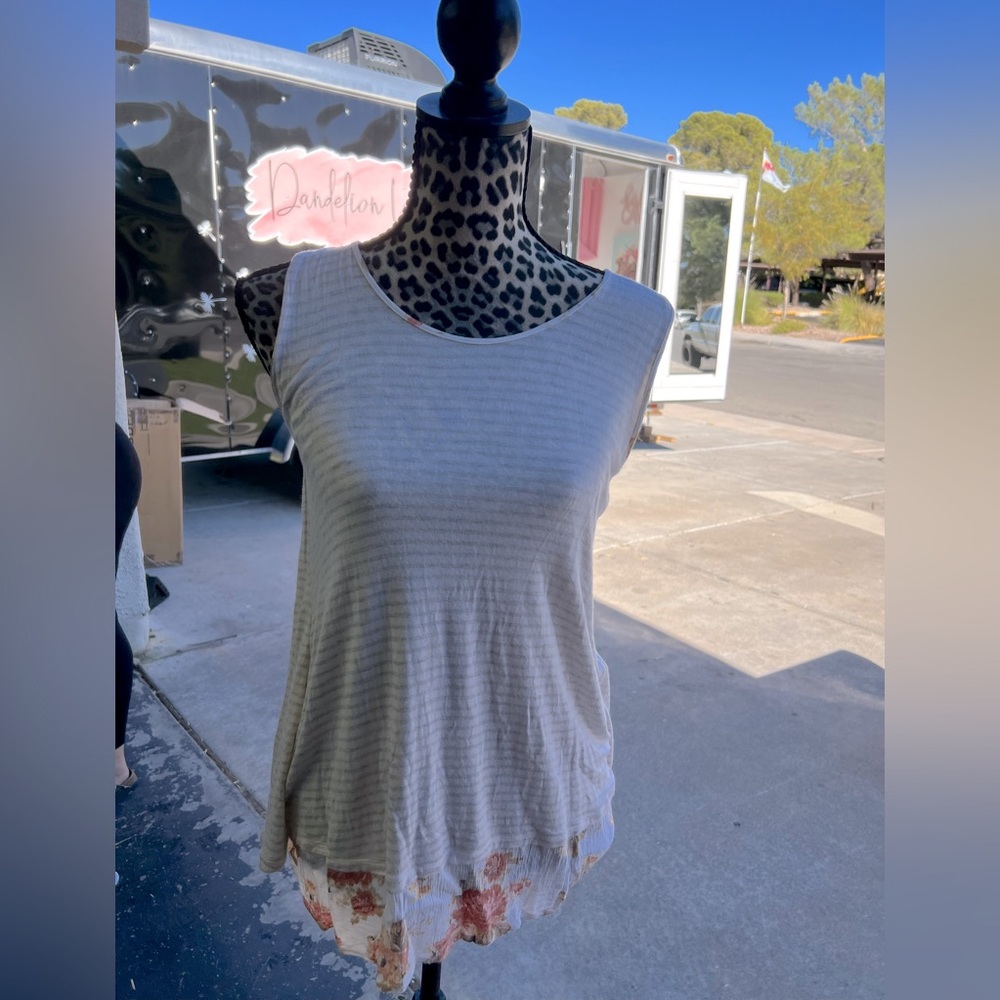 Ivory tank top